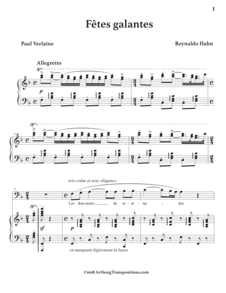 Ftes Galantes F Major Bass Clef Page 2