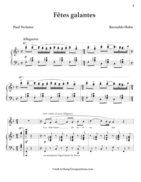 Ftes Galantes F Major Page 2