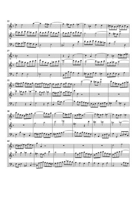 Fuga Canonica In Epidiapente From Musikalisches Opfer Bwv 1079 Arrangement For 3 Recorders Page 2