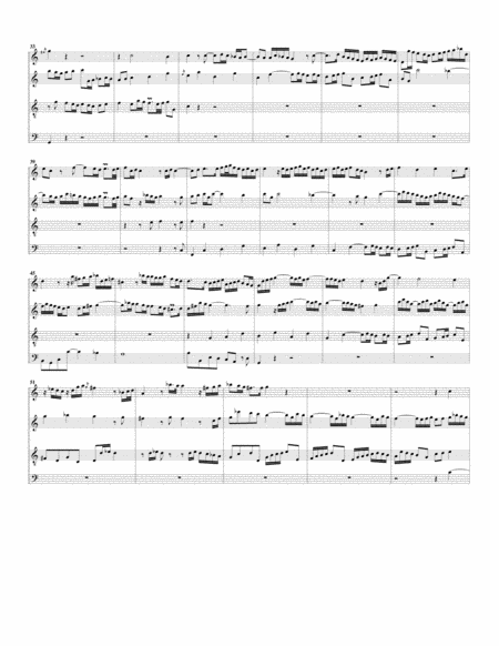 Fugue Arranged After An Organ Fugue By J C Erselius Bwv 955 Arrangement For 4 Recorders Page 2