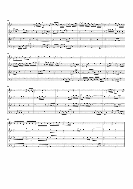 Fugue Buxwv 144 Ii Arrangement For 4 Recorders Page 2