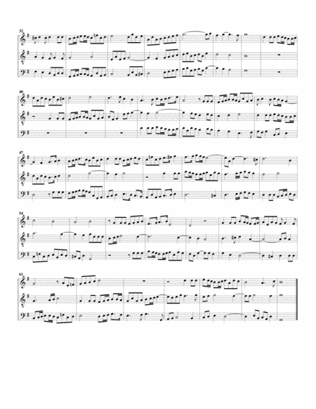 Fugue Buxwv 175 Arrangement For 3 Recorders Page 2