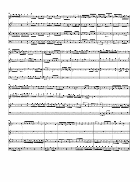 Fugue For Organ Bwv 564 Iii Arrangement For 4 Recorders Page 2