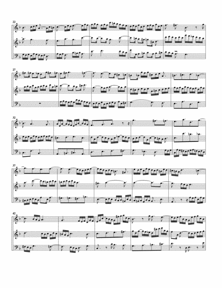 Fugue From Das Wohltemperierte Klavier Ii Bwv 873 Ii Arrangement For 3 Recorders Page 2