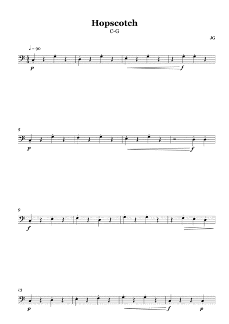 Fun Games A Very Easy Left Hand Suite Of 3 Pieces For Piano Page 2