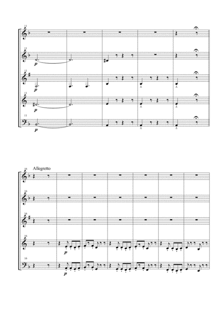 Funeral March Of A Marionette For Woodwind Quintet Page 2