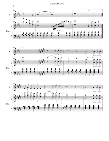 Funky Christmas Music For Violin And Piano With Improvisation Page 2