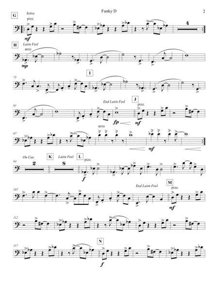 Funky D Cello Page 2