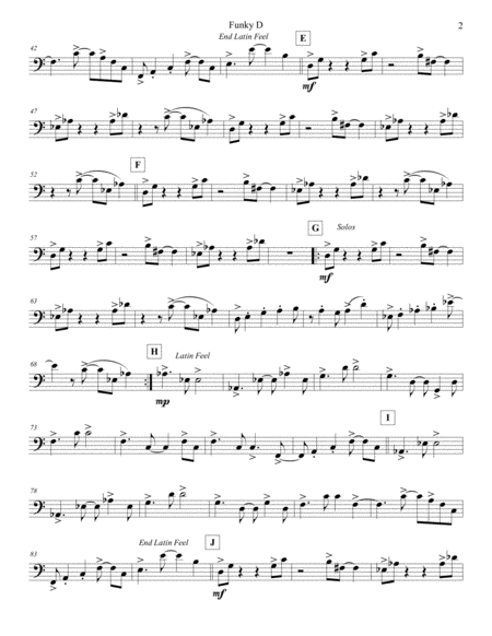 Funky D Flute Bass Page 2