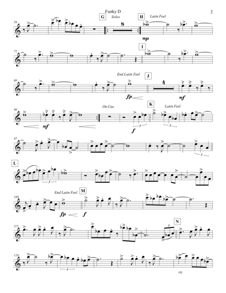Funky D Violin Ii Page 2
