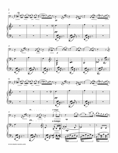 Fur Elise Cello Piano Page 2