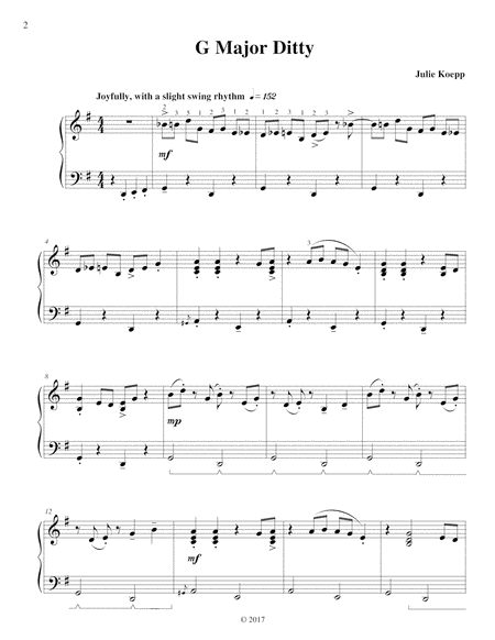 G Major Ditty Page 2
