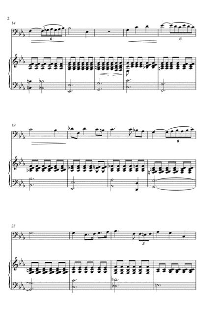 Gabriel Faur Aprs Un Rve Trombone Solo Page 2