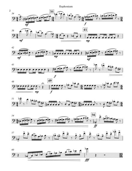 Galactica For Solo Euphonium Page 2