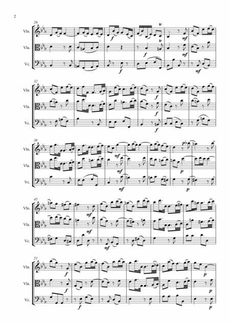 Gallo Trio Sonata No 8 In Eb Mvt I The Original Baroque Music Used In The Derivative Pulcinella Suite 3c Andantino From Scherzino String Trio Page 2