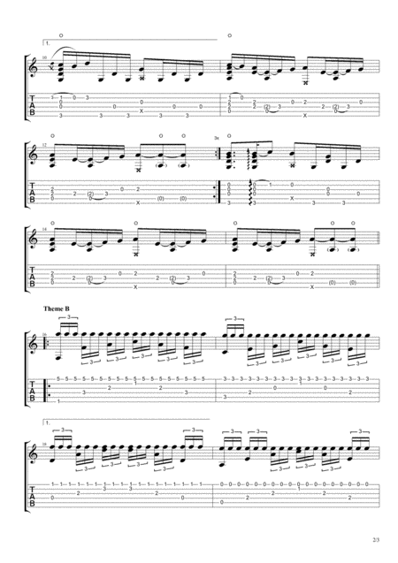 Game Of Thrones Fingerstyle Guitar Page 2