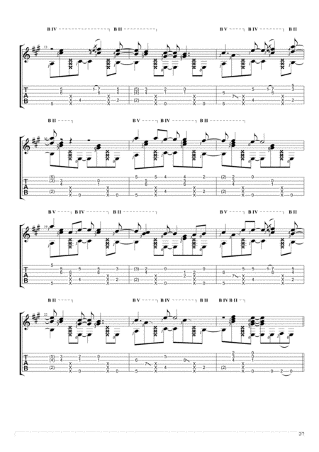 Ganti Oli Just For Lia Fingerstyle Guitar Solo Page 2