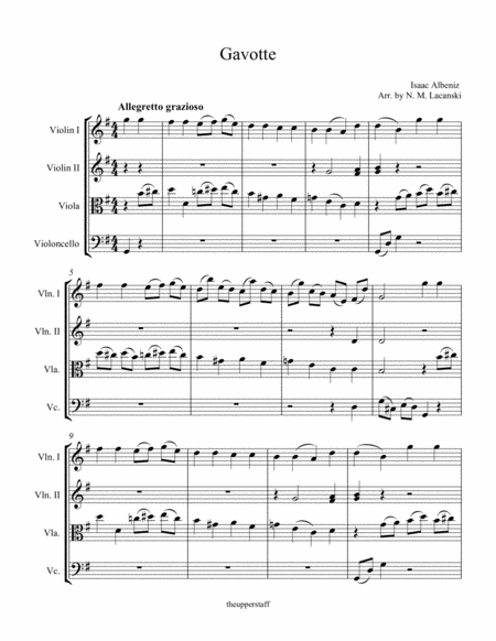 Gavotte Page 2