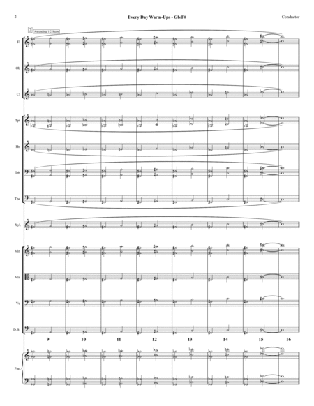 Gb Every Day Warm Ups For Full Orchestra Page 2