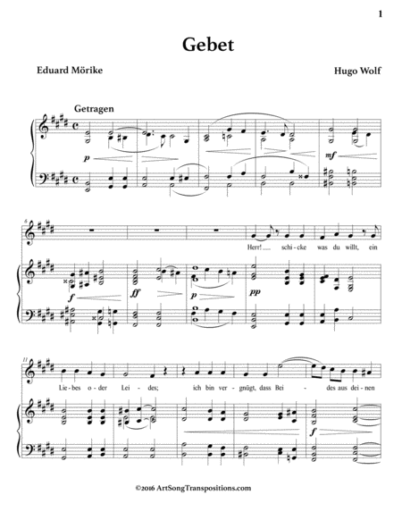 Gebet E Major Page 2