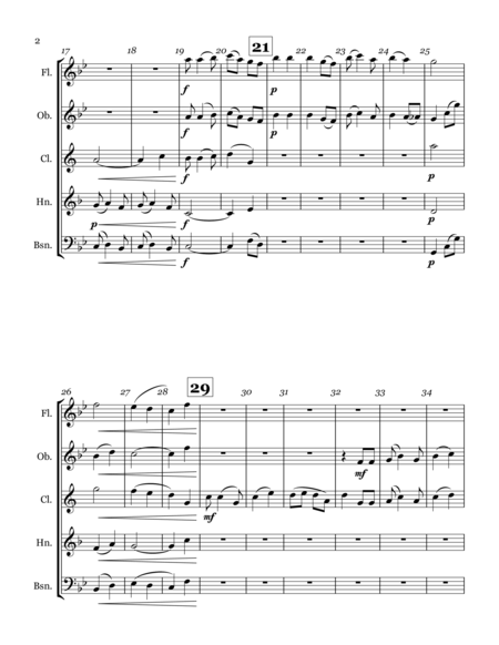 George M Cohan Favorites For Woodwind Quintet Page 2