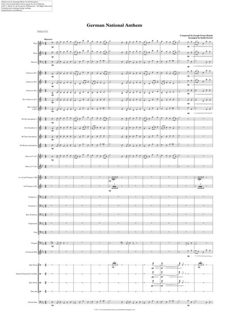 German National Anthem For Concert Band Page 2