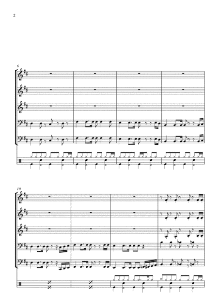 Get Lucky Brass Quintet Page 2