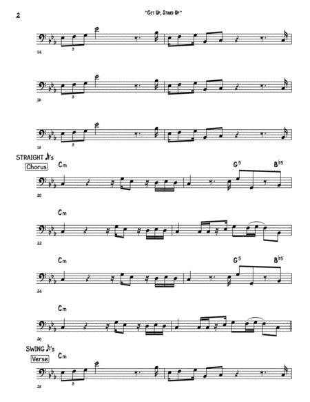 Get Up Stand Up Bass Guitar Tab Page 2