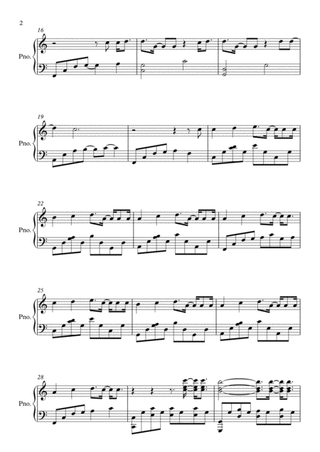 Girls Like You By Maroon 5 Feat Cardi B Piano Page 2