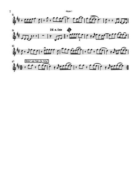 Give Me Love String Quartet Page 2