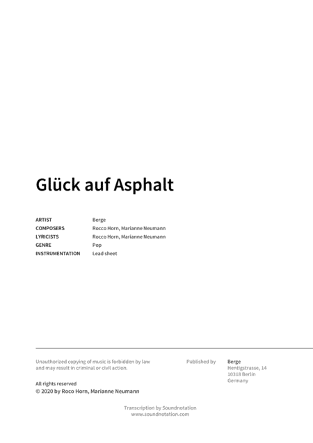 Glck Auf Asphalt Page 2