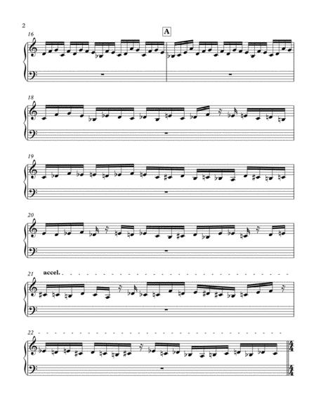 Glitter In G Not Gold For Alto Saxophone Tenor Saxophone And Piano Piano Part Page 2