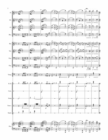 Glooscap Overture For Winds Brass And Percussion Page 2