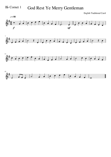 God Rest Ye Merry Gentlemen Brass Quartet Page 2