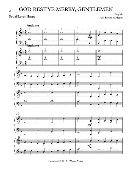God Rest Ye Merry Gentlemen Score And Parts Page 2
