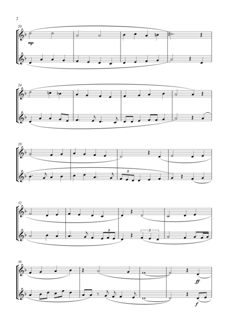 God Rest You Merry Gentlemen For Horn Duet Suitable For Grades 1 5 Page 2