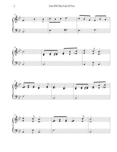 God Will Take Care Of You Sheet Music Easy Page 2