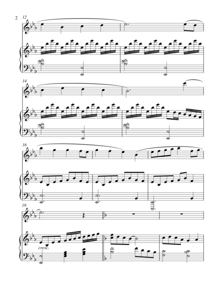 Gods Beautiful World Treble C Instrument Solo Page 2