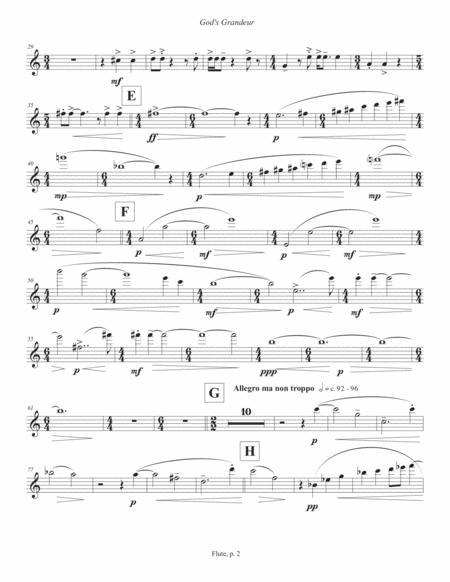 Gods Grandeur 2012 Rev 2019 Flute Part Page 2