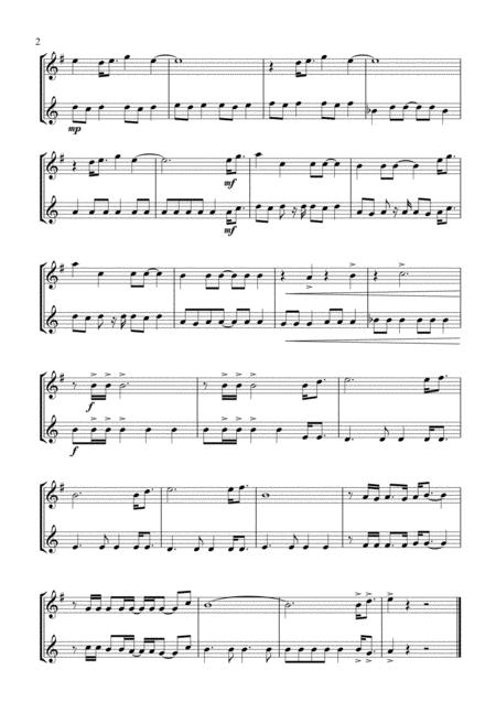 Gonna Fly Now Duet For Alto And Tenor Saxophone Page 2