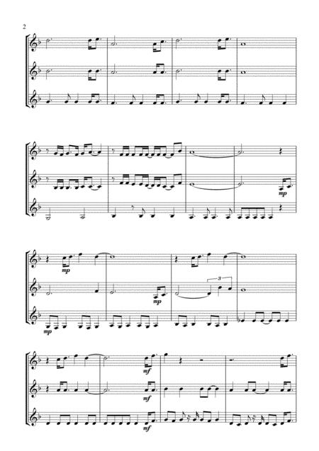 Gonna Fly Now For Clarinet Trio Page 2