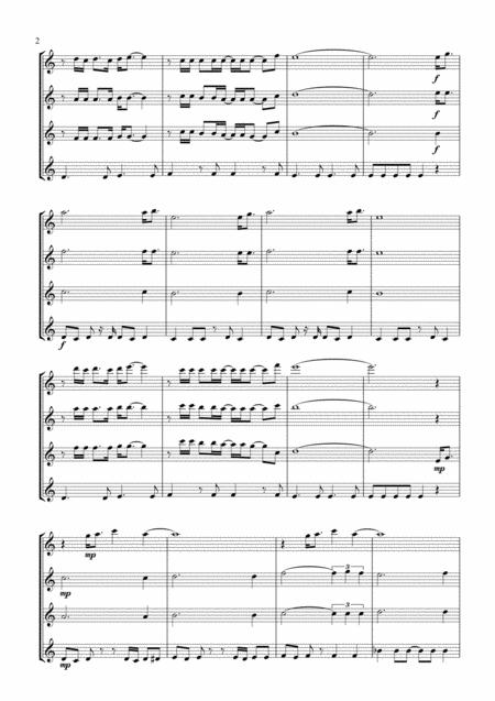 Gonna Fly Now For Flute Quartet Page 2