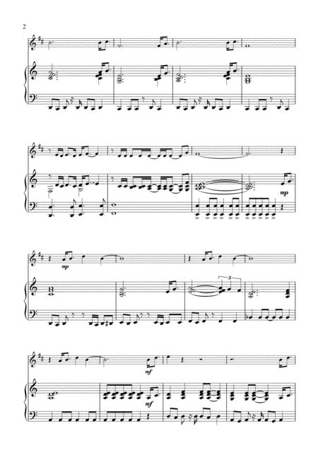 Gonna Fly Now For Solo Trumpet In Bb And Piano Page 2