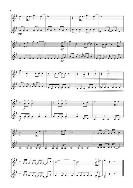 Gonna Fly Now Trumpet Duet Page 2