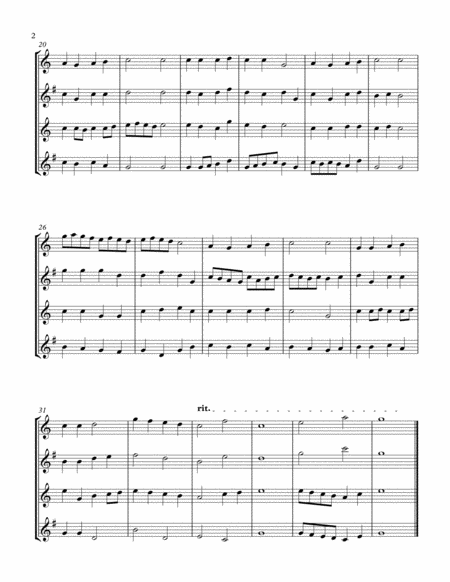 Good King Wenceslas Sax Quartet Satb Page 2