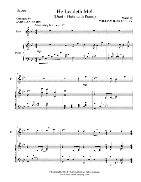 Gospel Hymns For Flute Flute With Piano Accompaniment Page 2