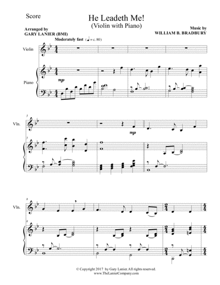 Gospel Hymns For Violin Violin With Piano Accompaniment Page 2