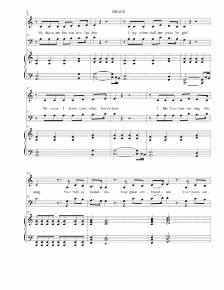 Grace Satb With Piano Page 2