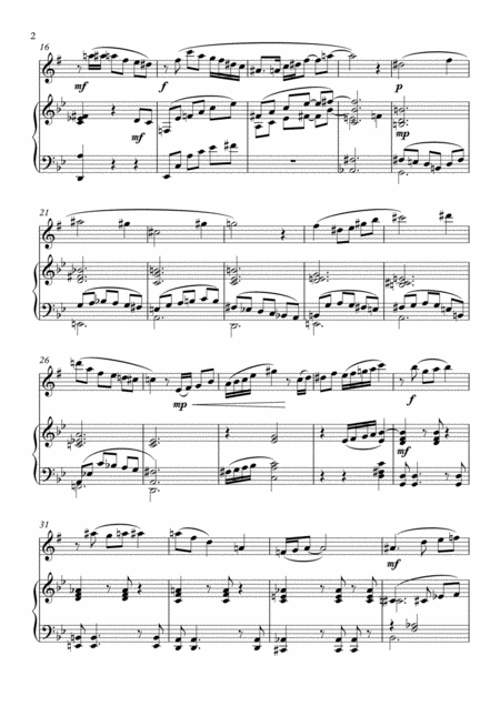 Gravity Alto Sax Piano Page 2