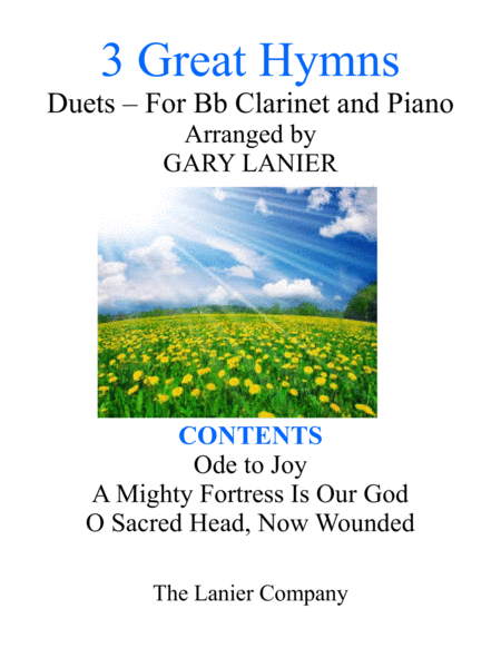 Great Hymns Set 1 2 Duets Bb Clarinet And Piano With Parts Page 2